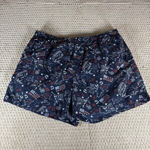 Columbia PFG Mens XXL Swim Trunks Omni-Shade‎ Lined Shorts Patriotic Fishing USA